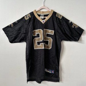REEBOK NFL New Orleans Saints Football Reggie Bush #25 YOUTH XL 18/20 Jersey
